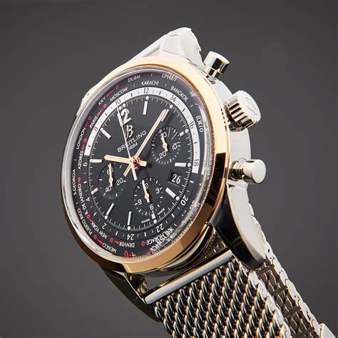 vintage breitling transocean unitime pilot|breitling watches transocean price.